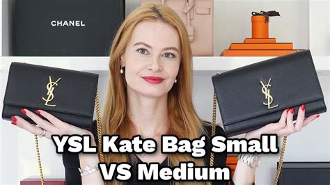 ysl kate small vs medium.